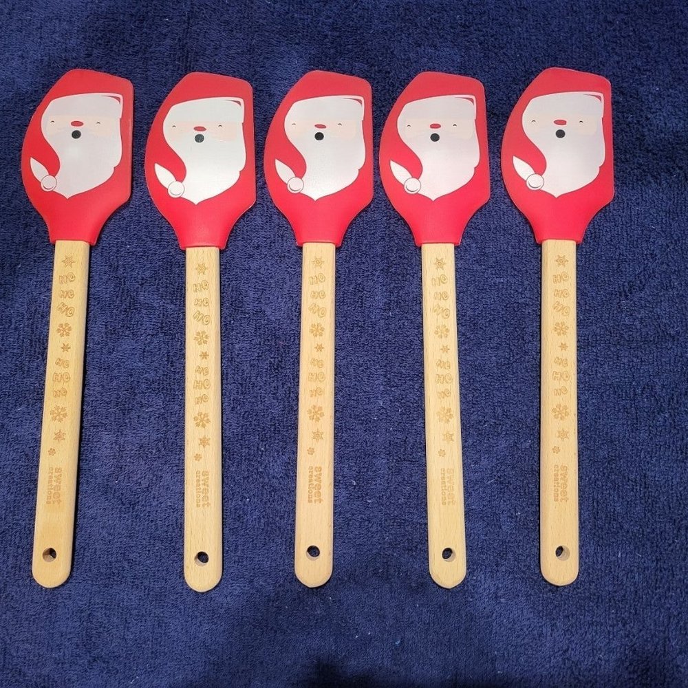 Santa Face Christmas Spatula